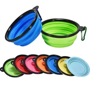Collapsible 350ml Pet Travel Bowl — Portable Foldable Dog & Cat Bowl