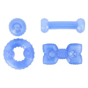 Cooling Treat-Dispensing Dog Chew Toy — Bite-Resistant Rubber